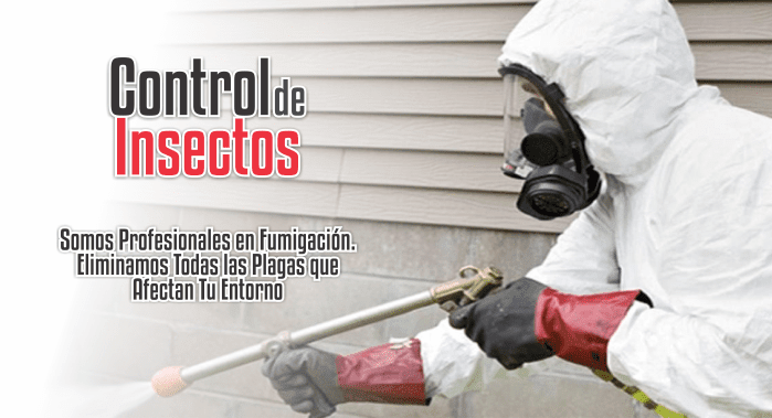 Fumigaciones Suricato hombre con maquinaria de fumigación