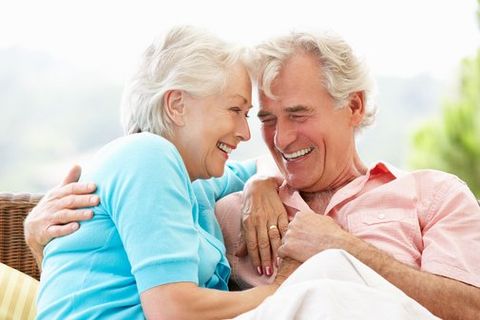 Cancer Screenings — Happy Senior Couple in Renton, WA