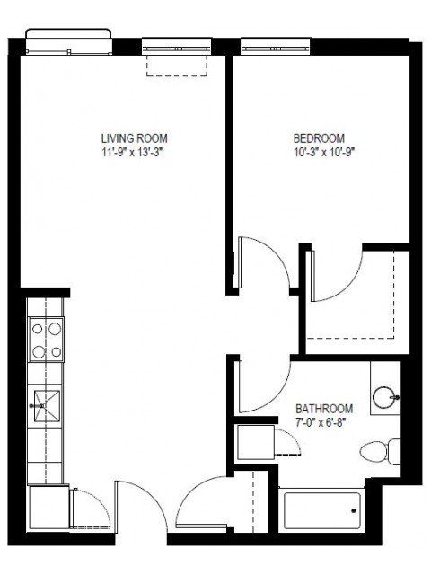 Floor plan B1