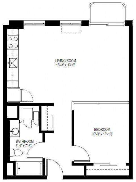 Floor plan B6