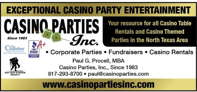 Casino Parties Inc Advertisement