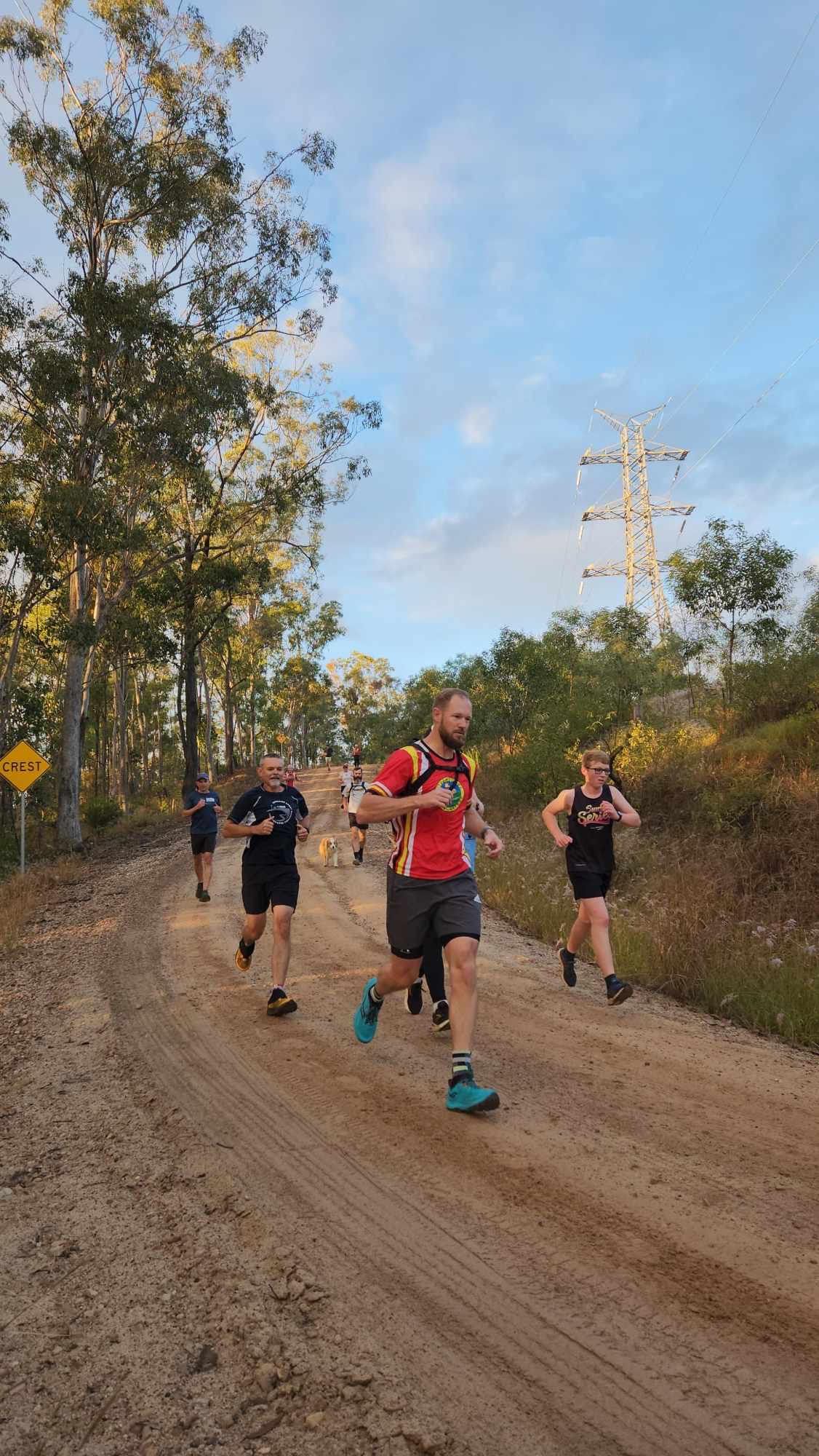 The Murphys Creek Challenge offers runners a 7km, 14km and 21.1 half marathon option. It is set in the dirt roads and trails of the Murphys Creek area which is a small community nestled in the Lockyer Valley - a short drive from Toowoomba and Brisbane. The 7km option is perfect for those getting into trail walking/running while the 14km and 21.1 options include a challenging climb up Penderest Road! The track is set among beautiful scenery with a full breakfast provided free for each participant and for purchase for others.