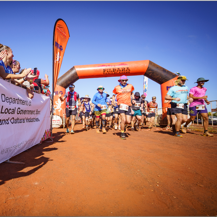 The Red Dirt Backyard Ultra (RDBU) is WA’s remotest backyard ultra with a vibe that is unforgettable. The event sees entrants take on a 6.71km course, combining gravel, hard sand and the infamous red dirt, on the hour, every hour, until there is only one participant left, known as the Last One Standing (LOS). The RDBU has strong local support and is a great event for having a go, or striving to see how far you can go, in an electric atmosphere of camaraderie, encouragement and community spirit.