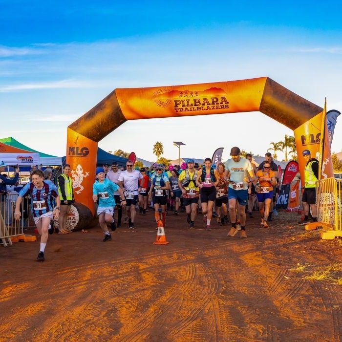 The Red Dirt Backyard Ultra (RDBU) is WA’s remotest backyard ultra with a vibe that is unforgettable. The event sees entrants take on a 6.71km course, combining gravel, hard sand and the infamous red dirt, on the hour, every hour, until there is only one participant left, known as the Last One Standing (LOS). RDBU has strong local support and is a great event for having a go, or striving to see how far you can go, in an electric atmosphere of camaraderie, encouragement and community spirit.