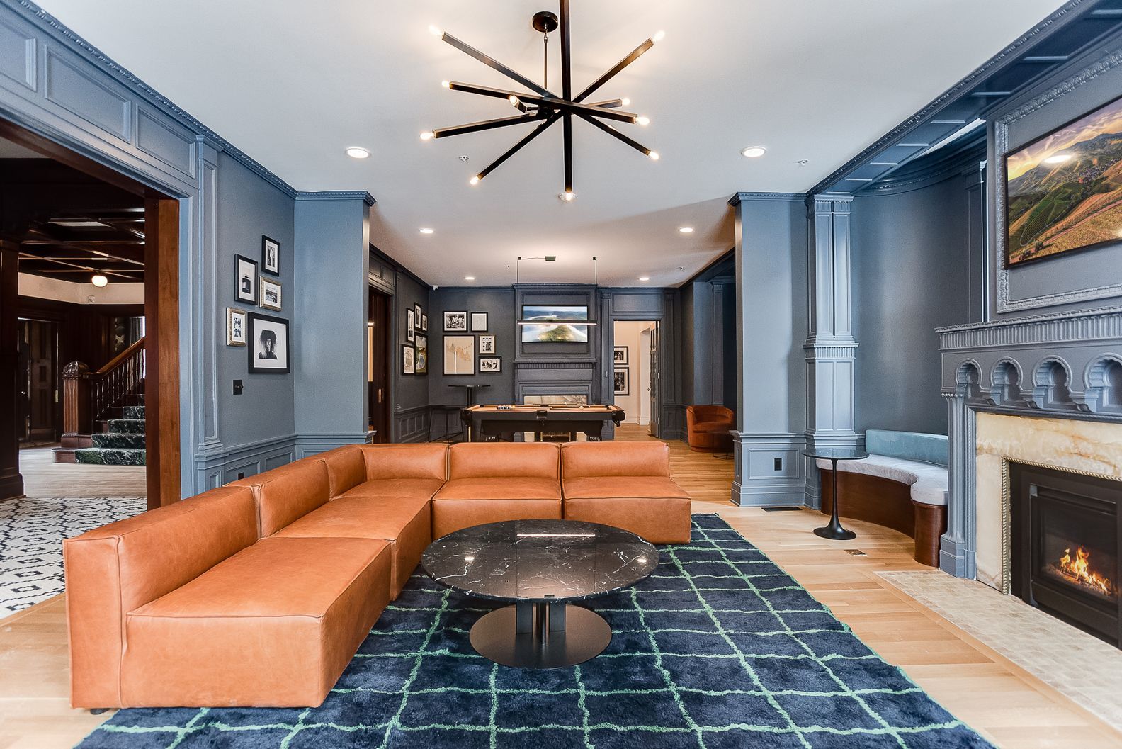 Building common kitchen and event space