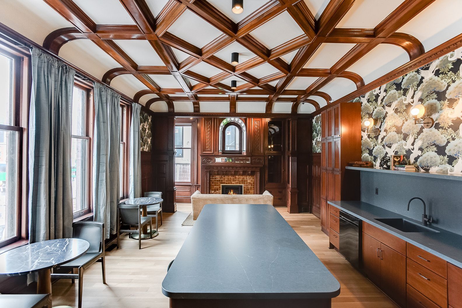 Gathering room kitchen