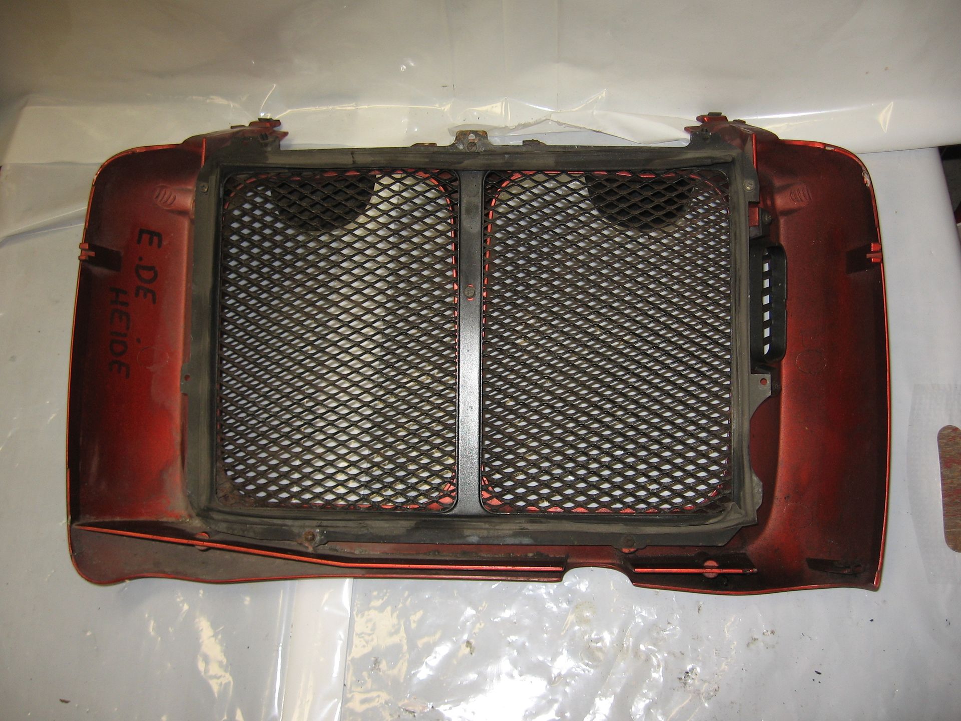radiator trimpaneel , radiatorkap k75rt 46631455861 , 46631450941 ,46631450942 , 314214553441 , 314214553331