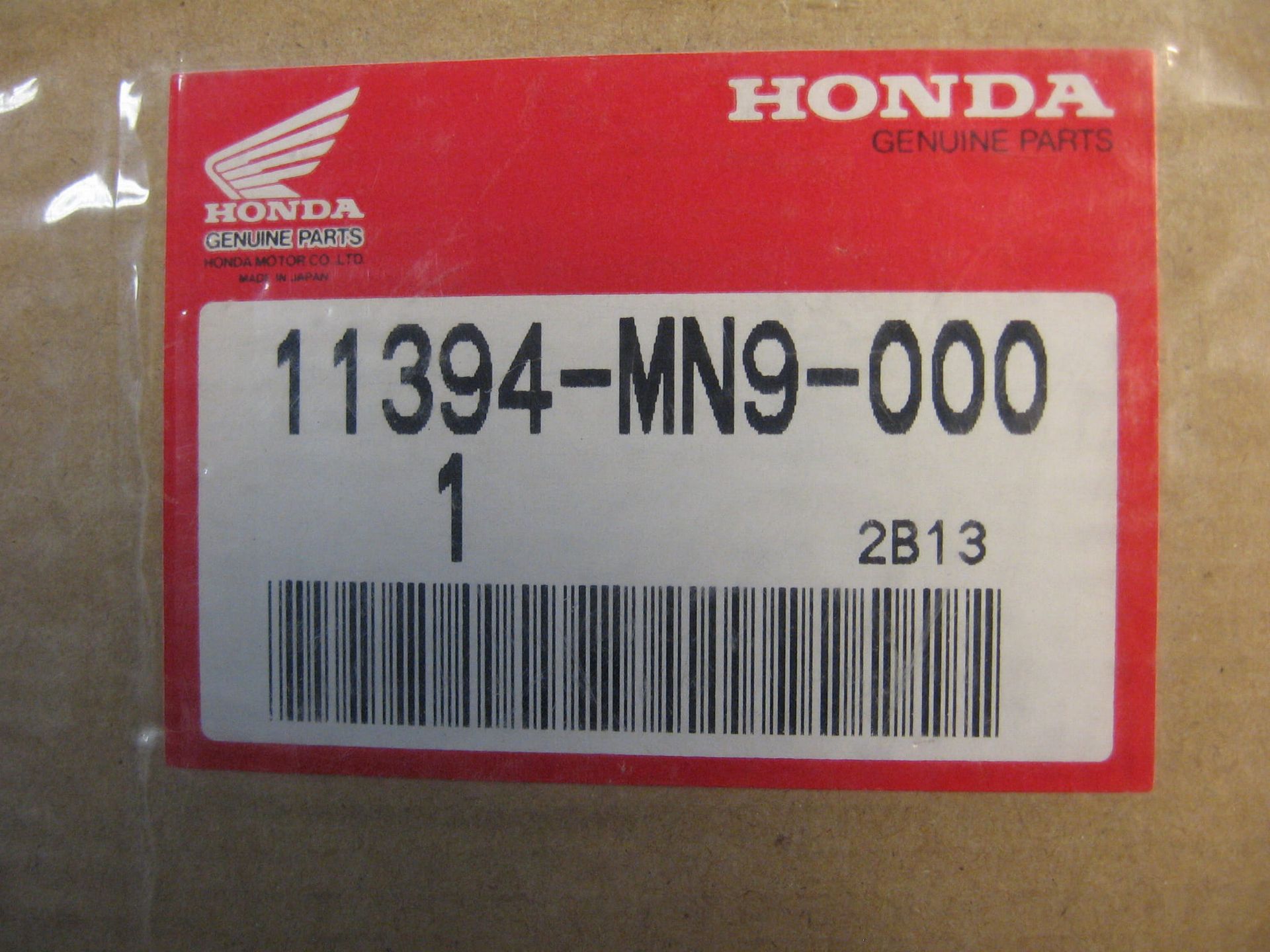 11394-mn9-000 , pakking blokdeksel rechts nx650