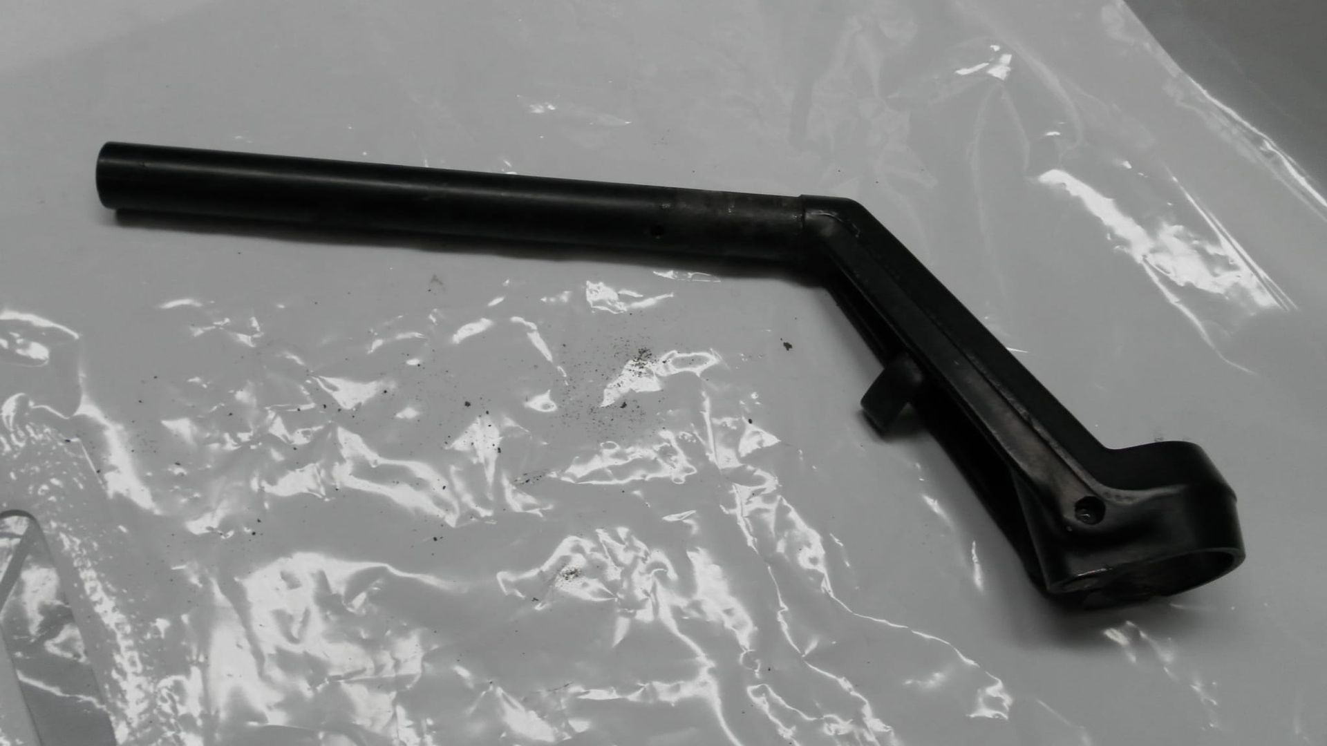 stuurhelft links vf750s 1982-85 , zonder nok 		53150-MB0-670 	53150-MB0-000