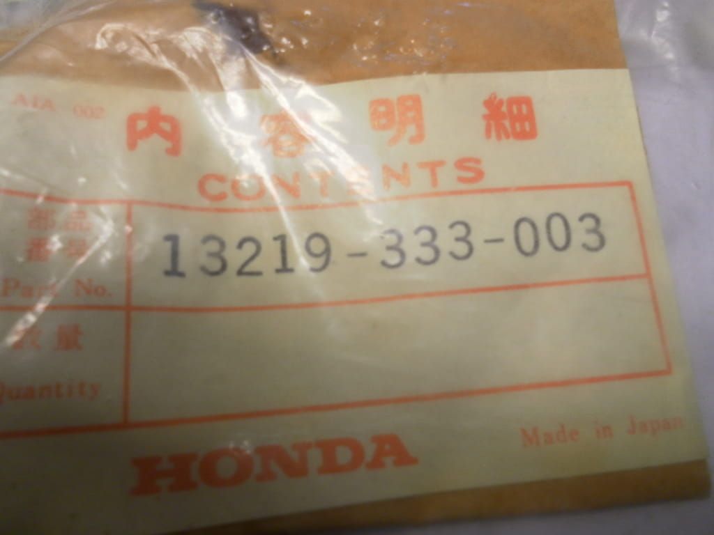 Glijlager 2 stuks			13219-333-003 , cb300f cb400f