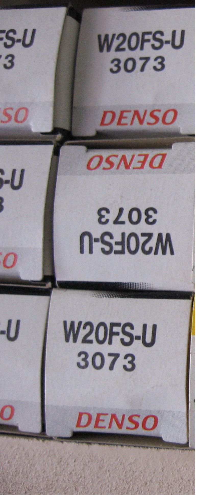 3x bougie Denso W20FS-U   (NGK B6HS / B6HSA )