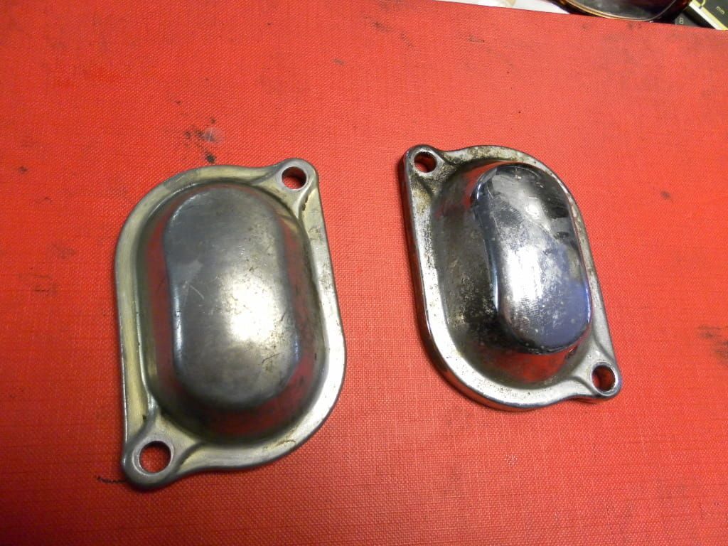 2x deksel klepstelling voor 1 cilinder		42h-11186-02  , 4x7-11187	xvs1100 xv750