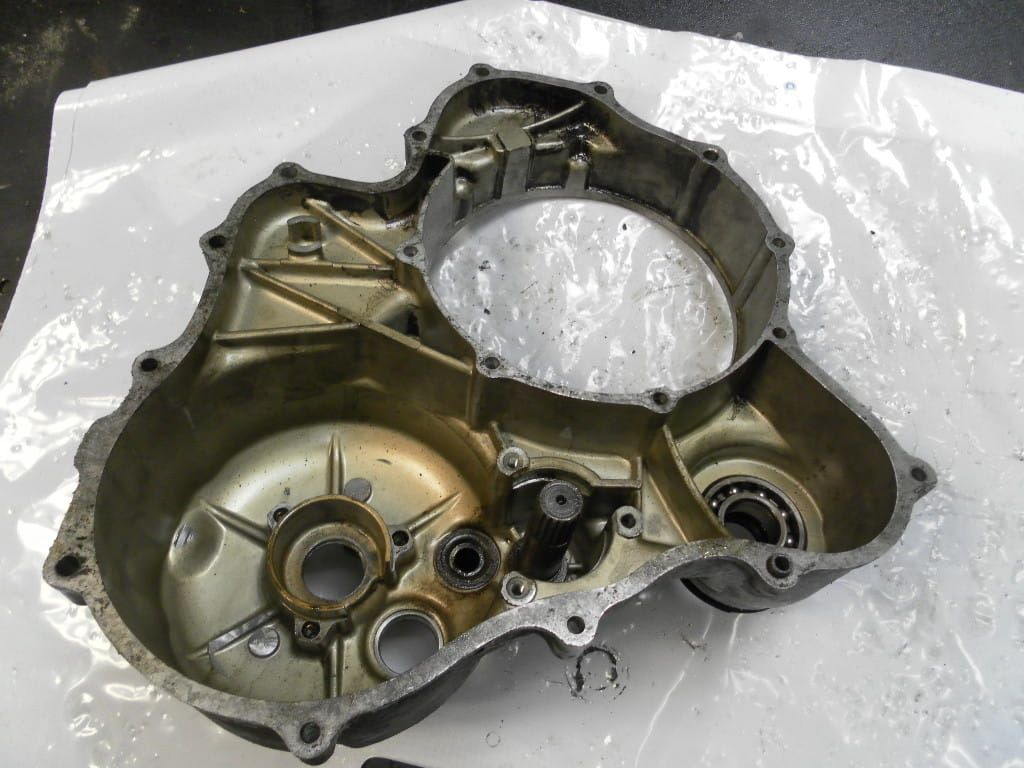 clutchcover met kickstart arm bevestiging ( deze zit vast)	gl1000, 	11310-371-010