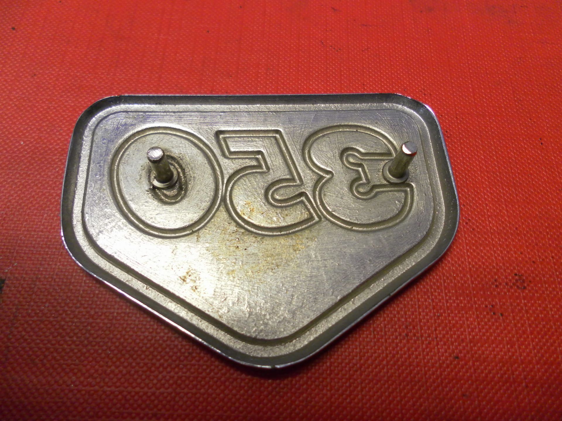 embleem zijkap . Cl350   Metaal , Wit met zwart		87128-287-010