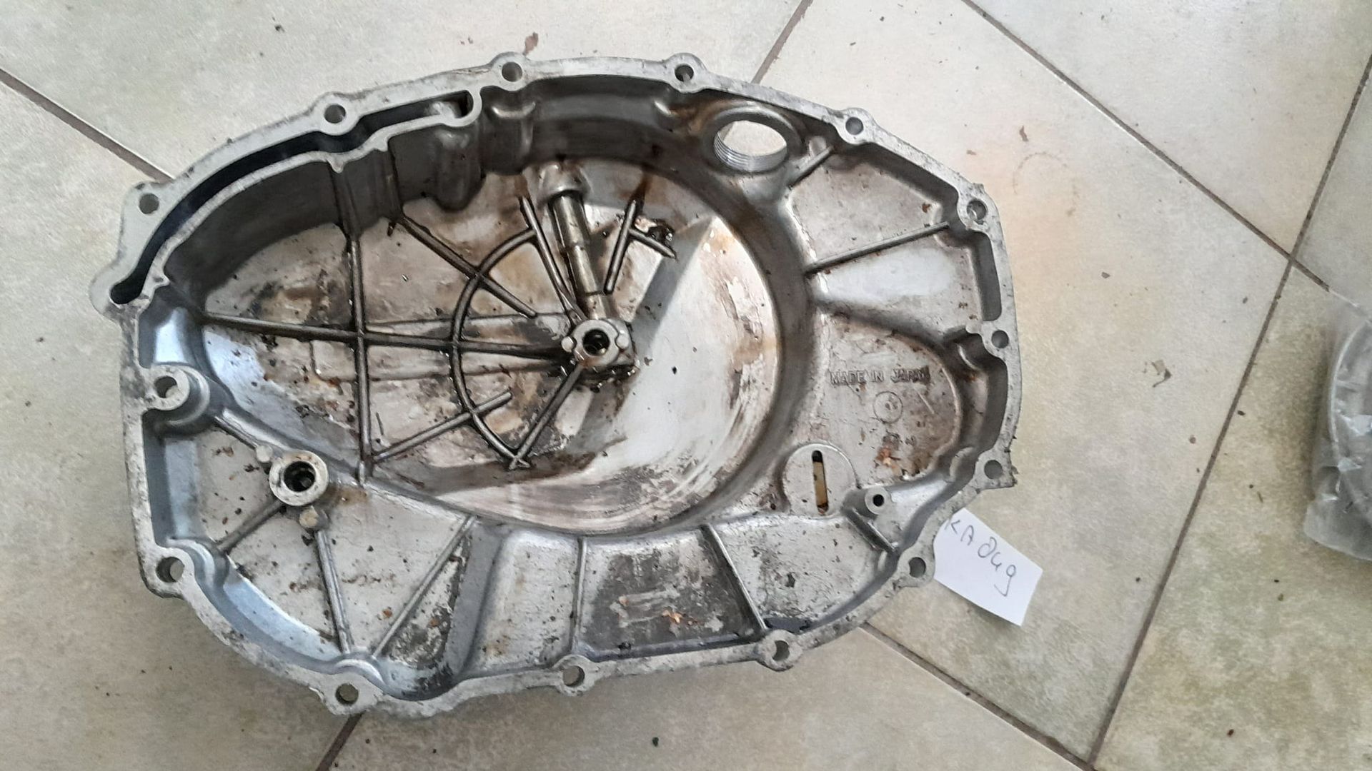 blokdeksel rechts , koppelingsdeksel	kz305	14032-1070