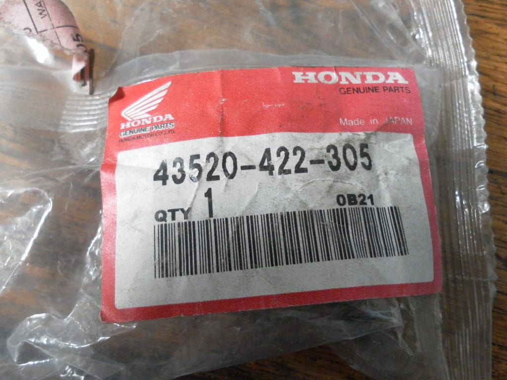 reparatiekit hoofdremcilinder achterrem Cb750f 1979-82 , oem 43520-422-305