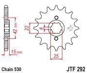 Achterkettingwiel / achtertandwiel	Jtr298.40	+ voortandwiel voorkettingwiel	jtf292.16     vfr400r 1986
