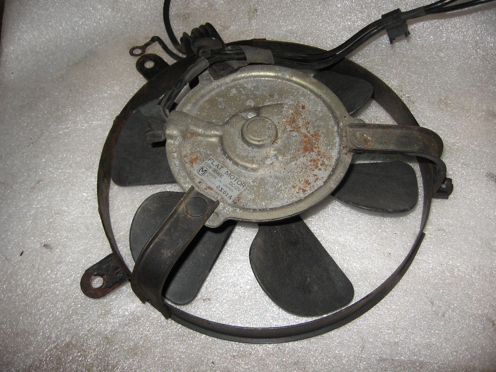 koelventilator met steun	St1100   1991-2003	19020-mm5-003 + 19030-mt3-003 + 19015-mt3-003