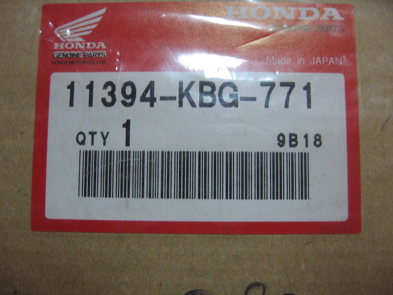 pakking  blokdeksel links ( vulplaat), cmx250 cb250				11394-kbg-771