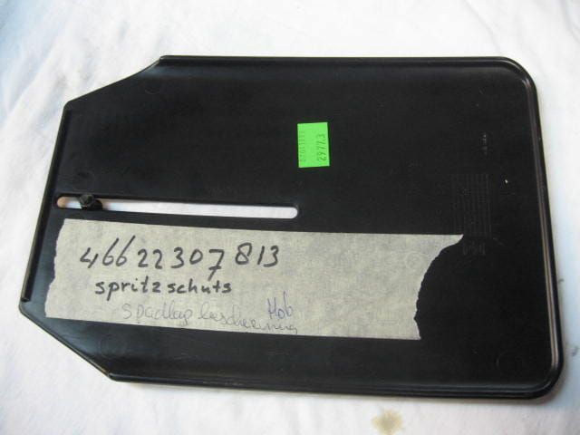 achterspatbord beschermplaat--k1200rs,gt,rs / r1150r /r850r		bmw 	46 62 2 307 813	46622307813