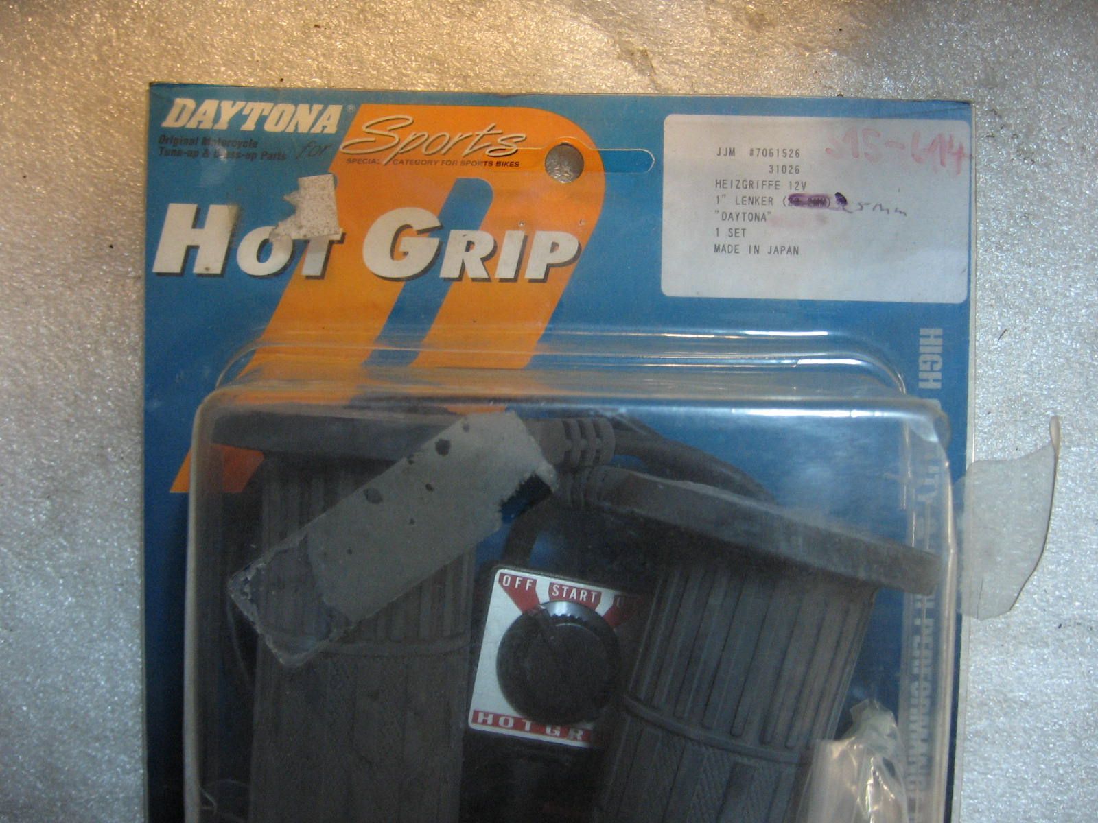 handvatverwarming DAYTONA  voor 25mm 1