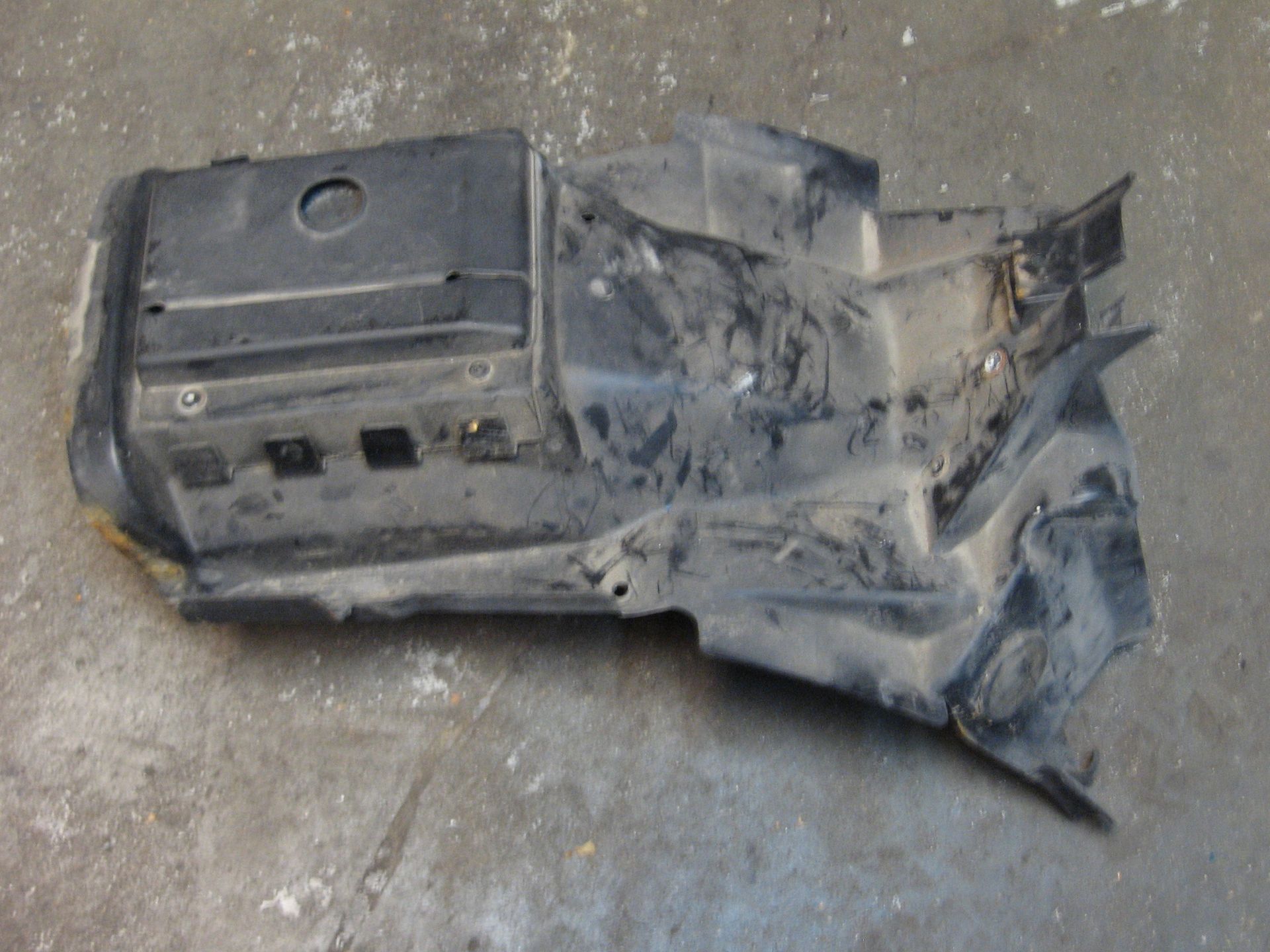 Achterspatbord kunstof Xv920 82-83, xv750 81-83 4x7-21620