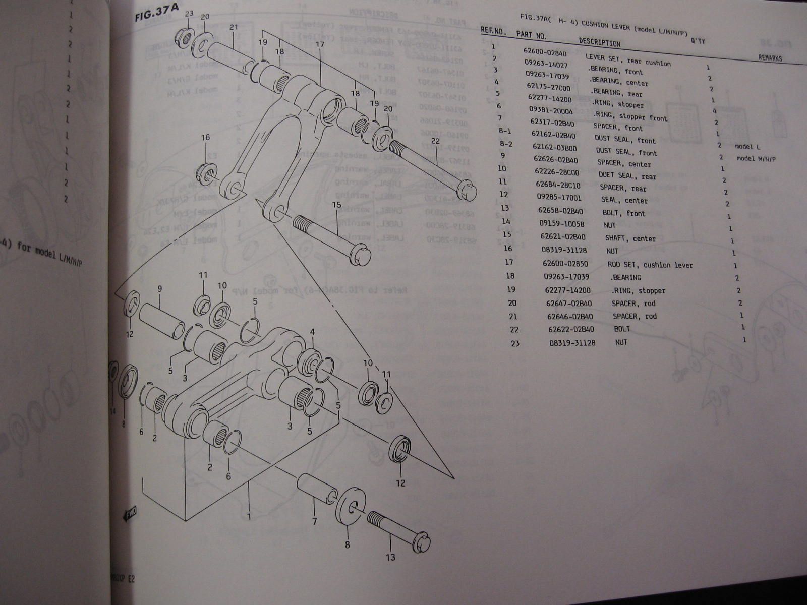 suzuki parts catalogue 8e editie 1992-6	rm80x G h j k l m n p , (rc12a		9900b-16017-070	zeer goede staat