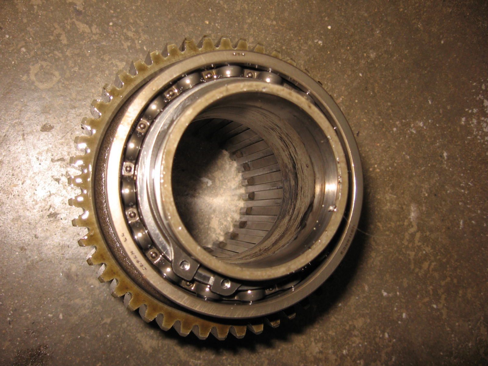 middledriven gear Xj700 1985-86 1aa-17583-00