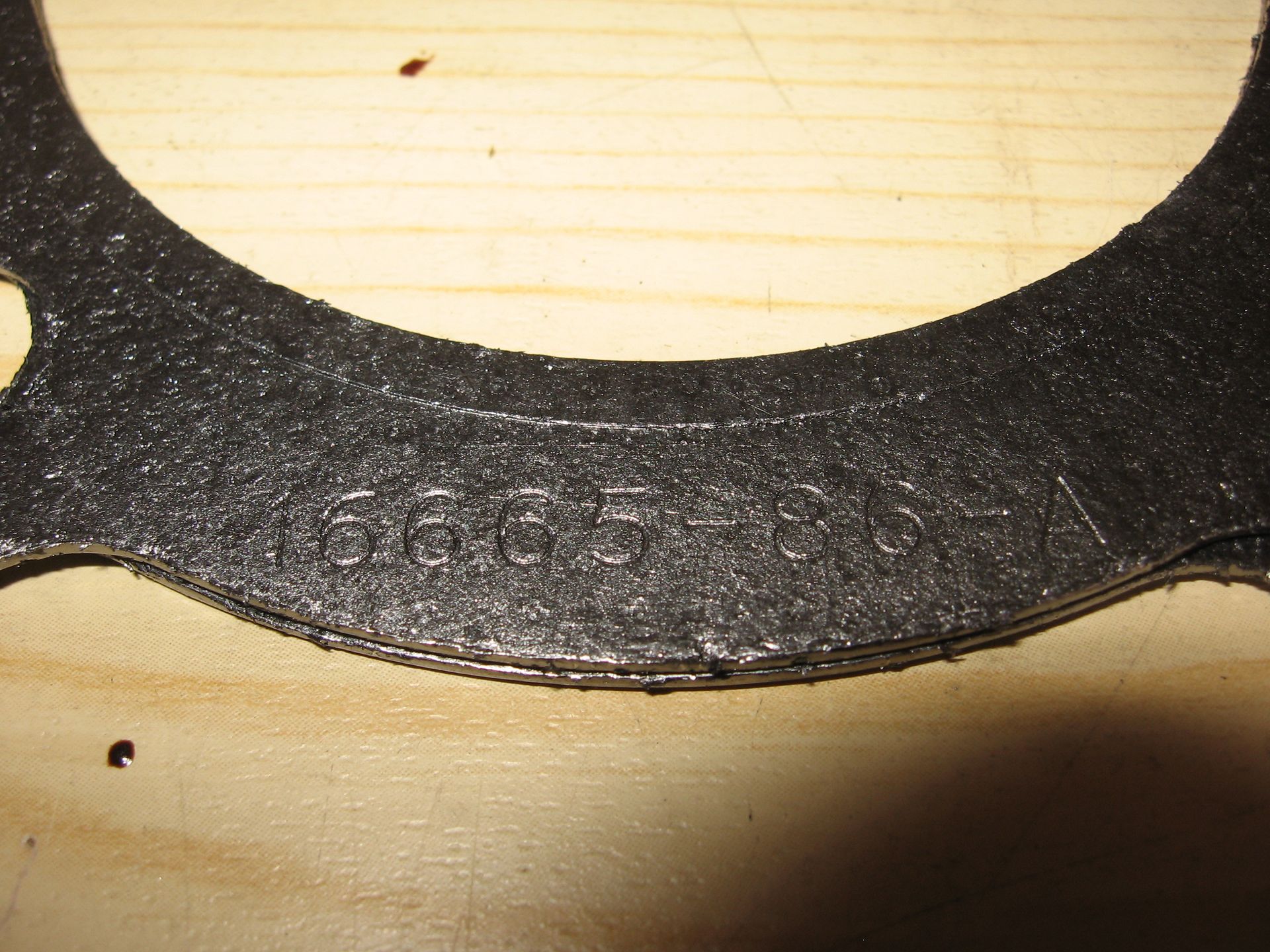 2 stuks cylinderhead gasket ( grafiet) xlh1100 86-87		oem			16665-86a