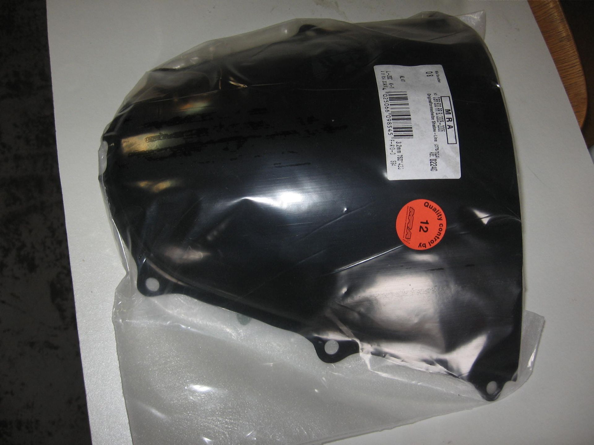 kuipruit donker MRA originele maat //  cbr600rr 2005-06		mra	25066098545