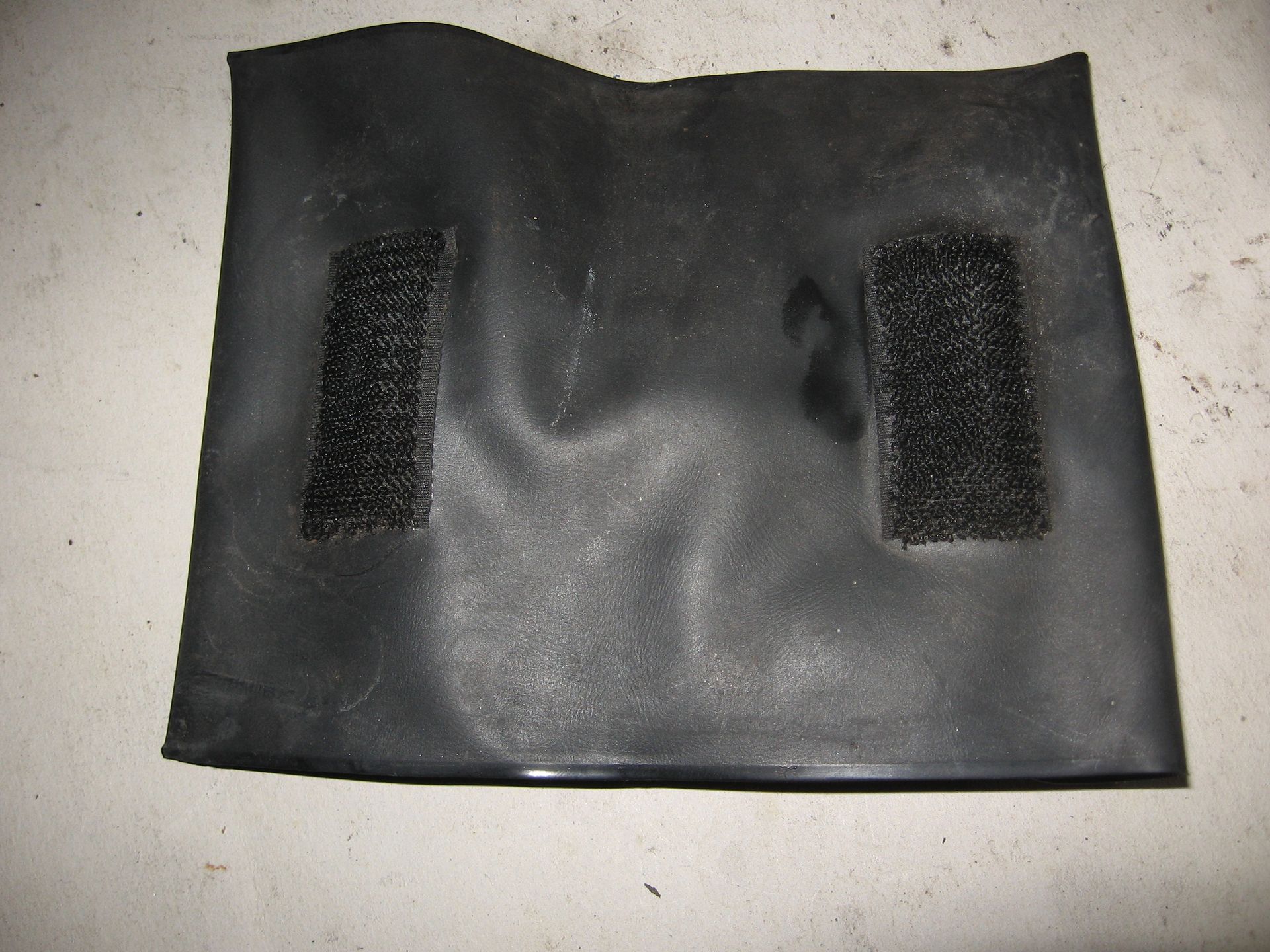 documententasje met klitteband	gpz500 wit,A2 1988 , met text kawasaki