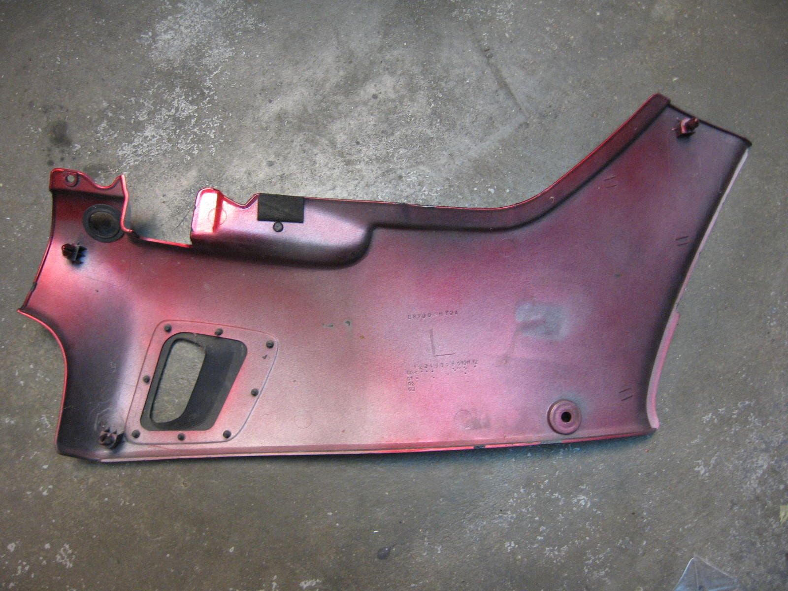 zijkapframe links	St1100 1992-93	83750-mt3-010