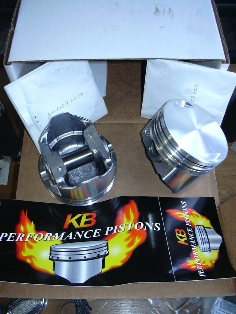 zuigerset Keith black overmaat +0,030 // evo 1984-99	2 zuigers standaard compressie met zuigerveren , pistonpen , pistonpen borgveren	keith black	Zodiac  239822