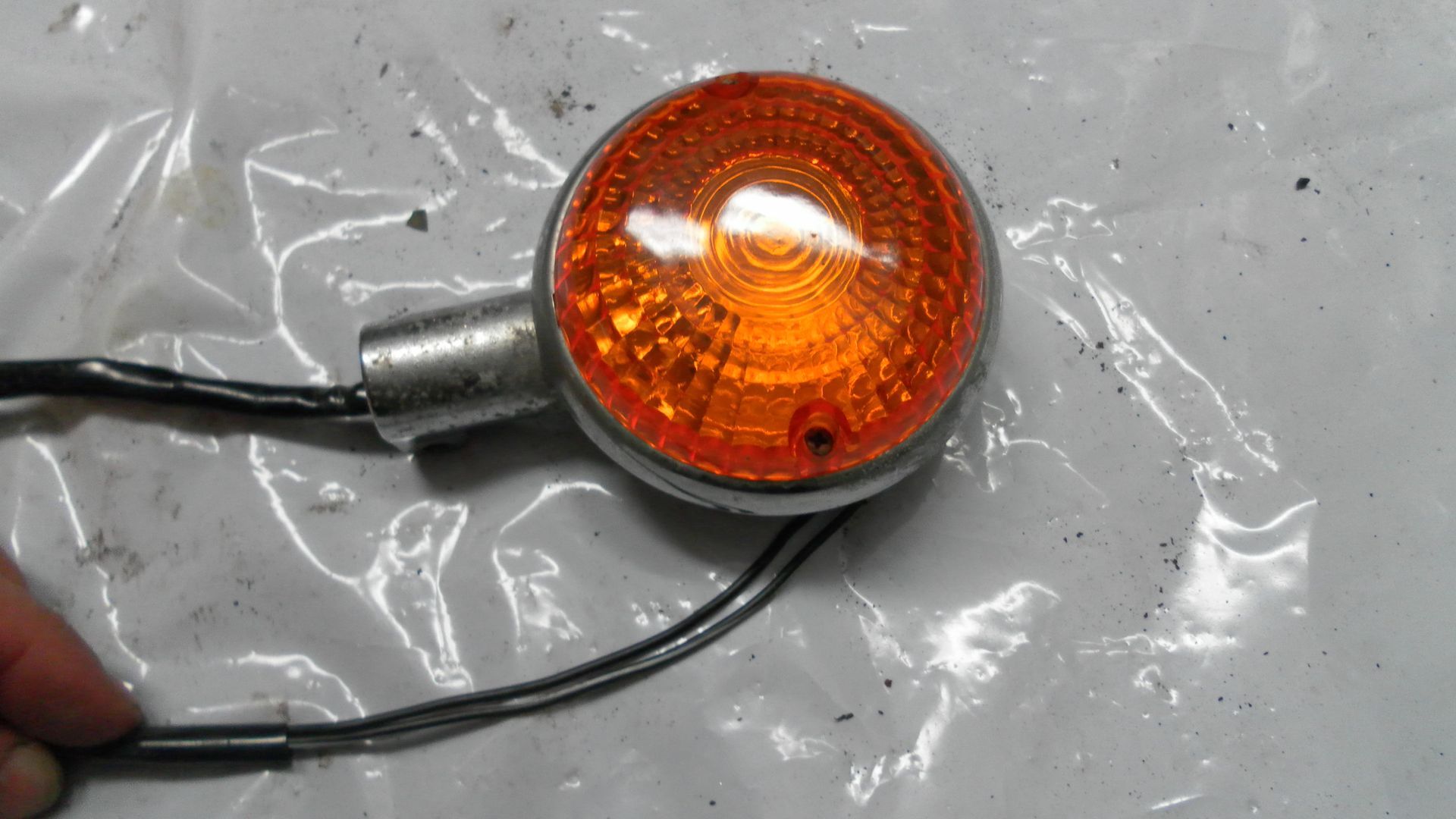 Knipperlicht , chroom lelijk			42X-83310-K0 , 1AA-83330-K0 , xv750 xv1100