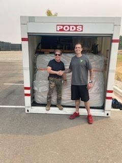 Mitch and another happy customer