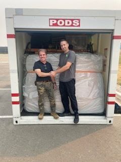 Mitch and another happy customer!