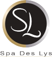 Un logo pour un spa appelé spa des lys.