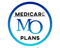 Logo for Medicare Options for Missouri: blue circle with 