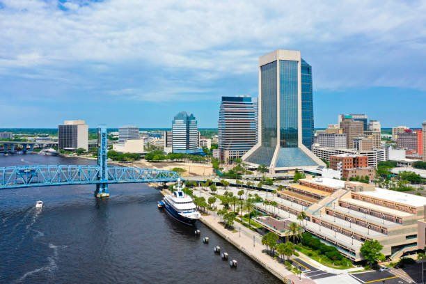 Aerial Photo of Downtown Jacksonville — Bristol, VA — GSI Travel