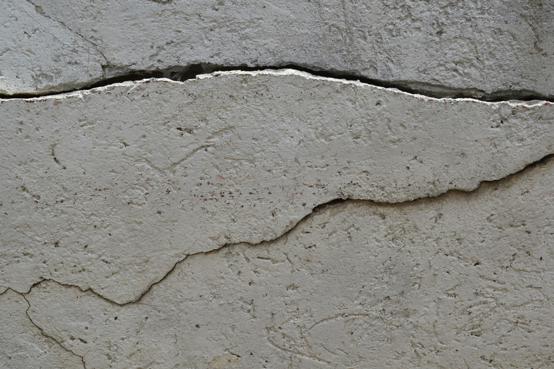 Cracks in a concrete surface is bad 