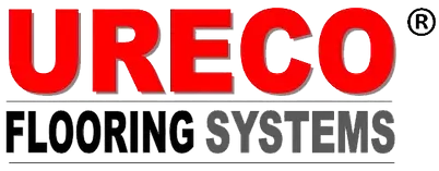 Un logo rouge et noir pour les systèmes de revêtement de sol ureco