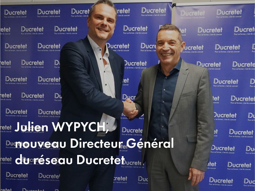 Arrivée de Julien WYPYCH, Directeur Général du réseau Ducretet
