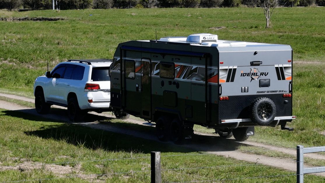 Caravan Getting Repaired — Caravan Servicing in Coffs Harbour in North Boambee Vally, NSW