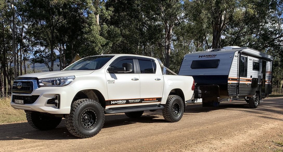 Caravan Getting Repaired — Caravan Servicing in Coffs Harbour in North Boambee Vally, NSW