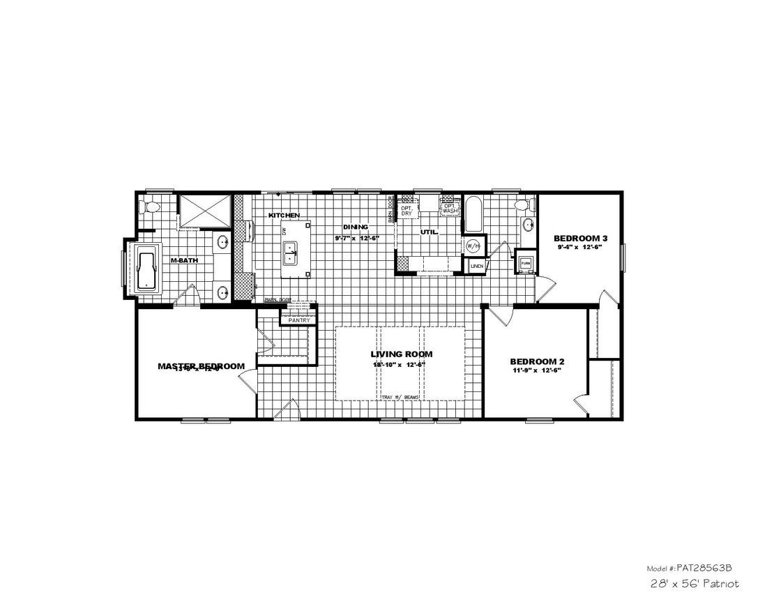 3BR Abilene, Sweetwater & Brownwood, TX Trinity Homes