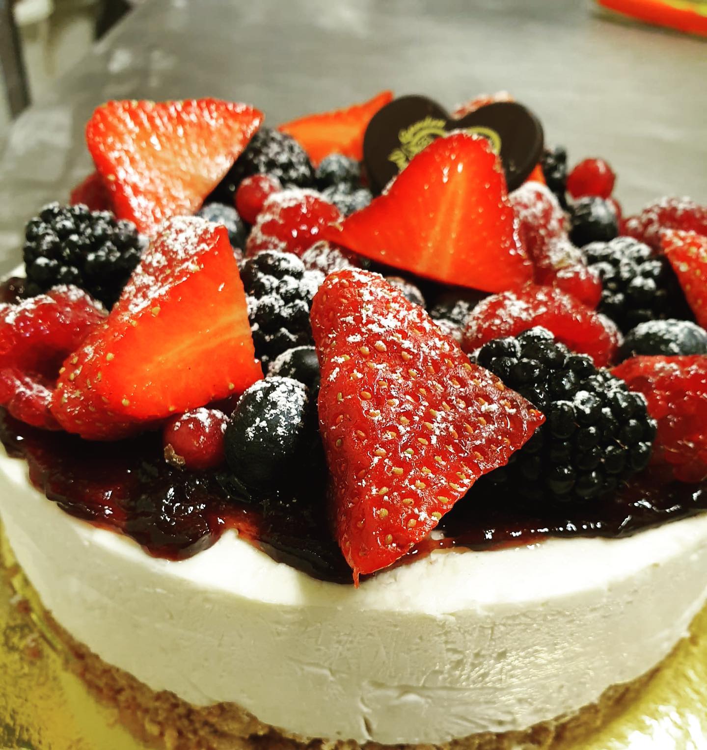 torta ai frutti di bosco