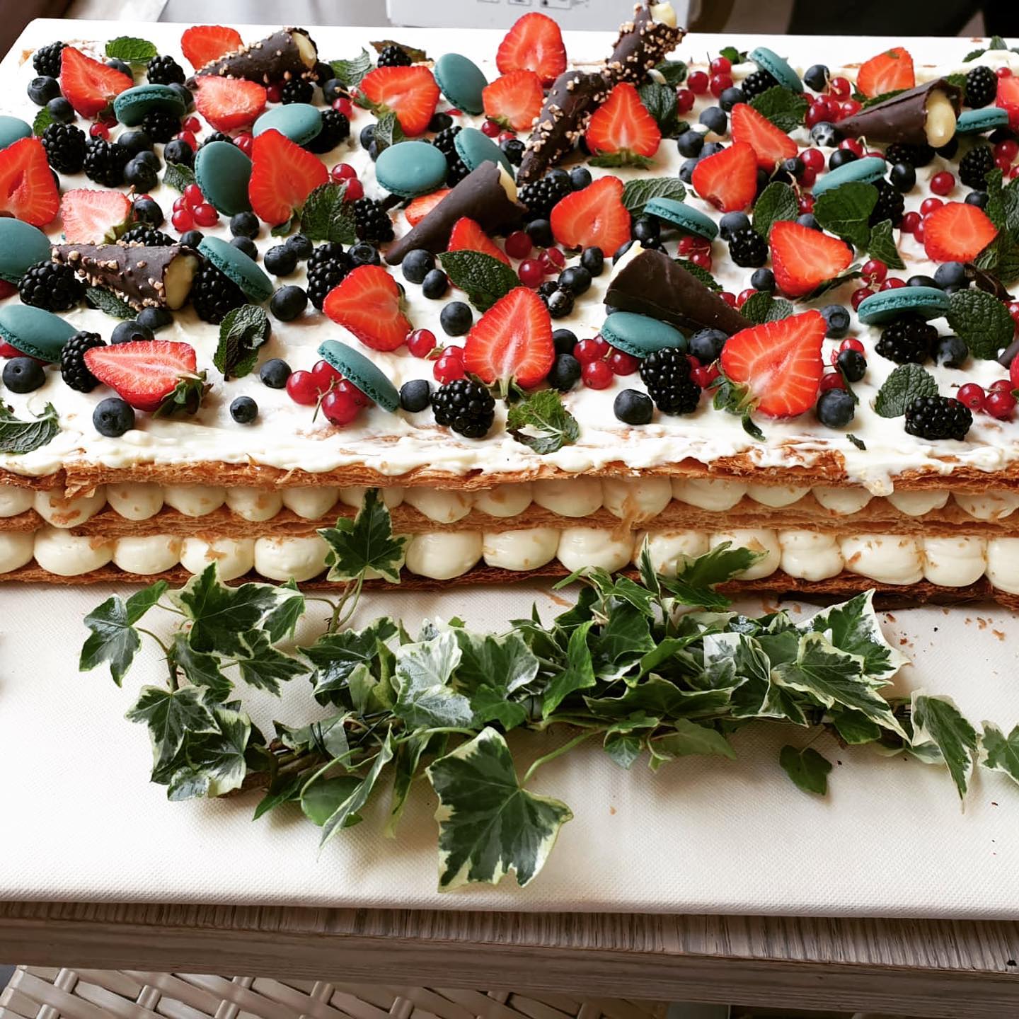 torta ai frutti di bosco