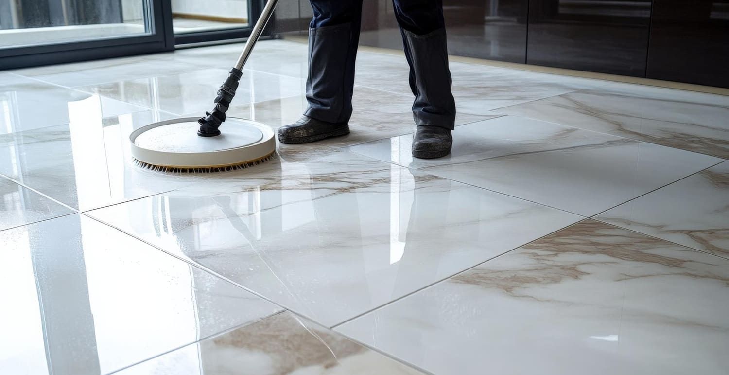 how to polish floors