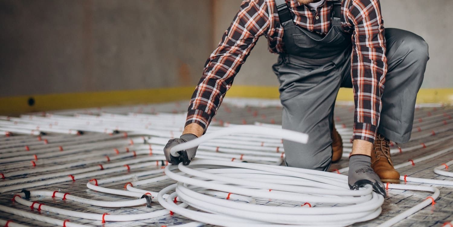 seal tile before heated floor installation