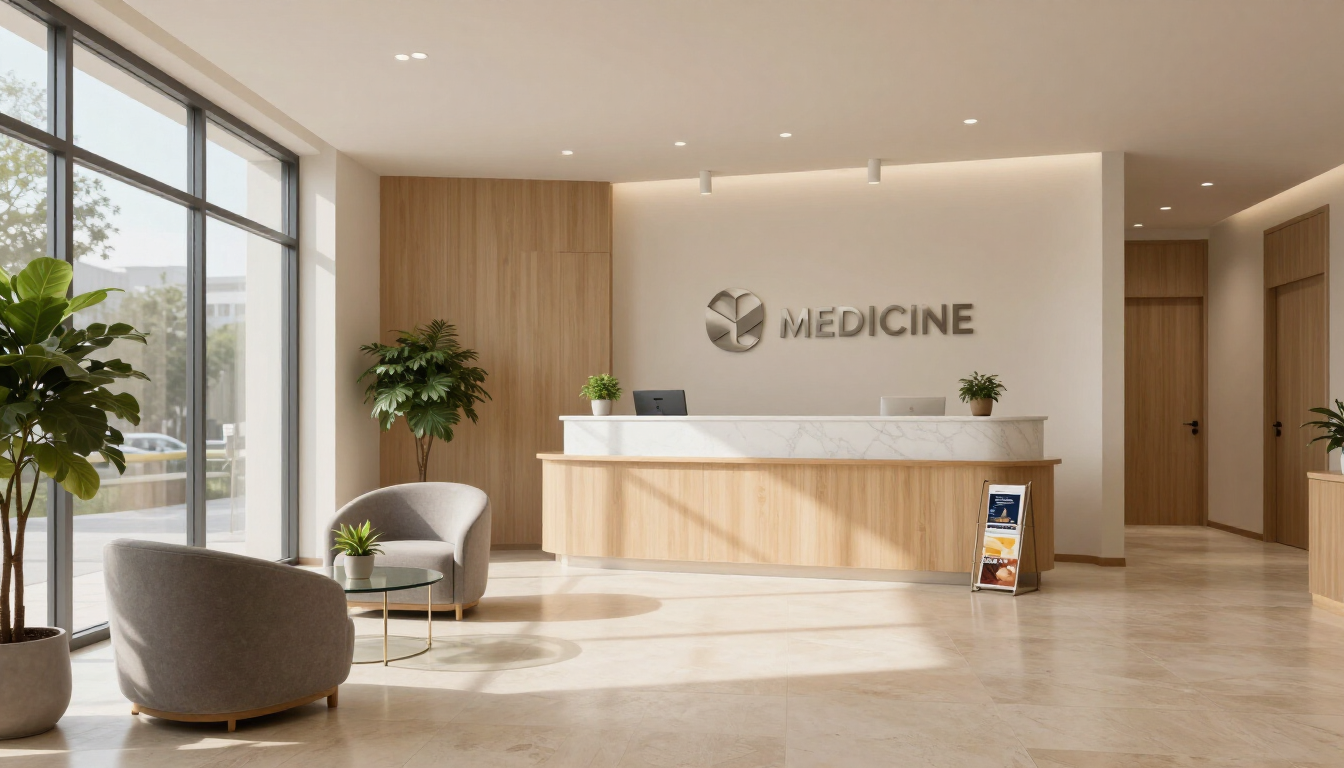 Calm healthcare environment representing professional functional medicine branding.